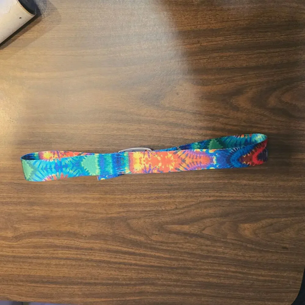 Croakies tie dye belt